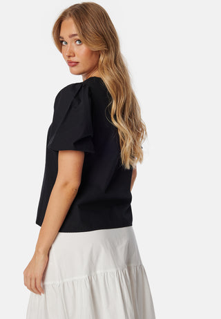 Square Neck Cotton Blouse