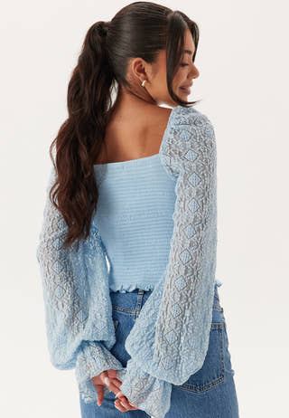 Square Neck Smock Top