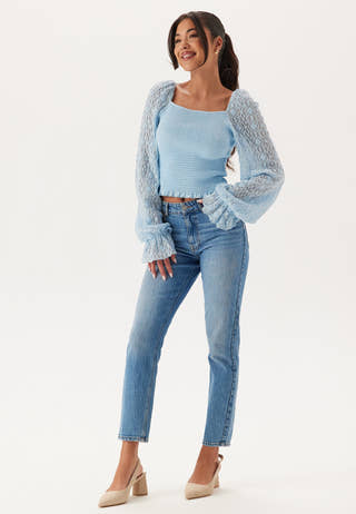 Square Neck Smock Top