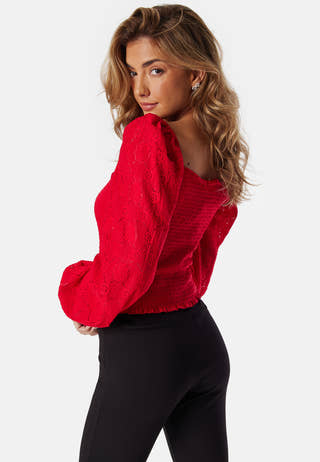 Square Neck Smock Top