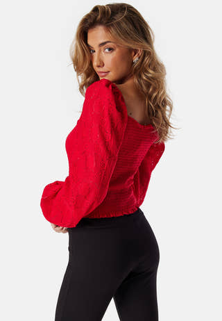 Square Neck Smock Top