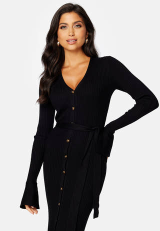 Fine Knitted Cardigan Dress