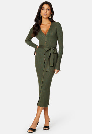 Fine Knitted Cardigan Dress