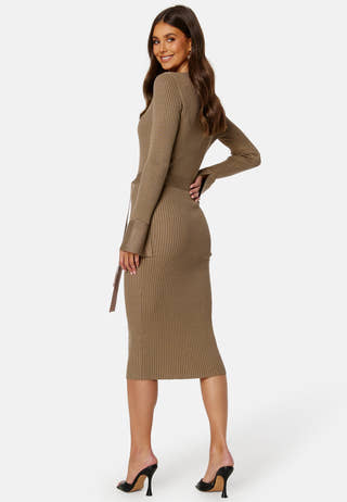 Fine Knitted Cardigan Dress