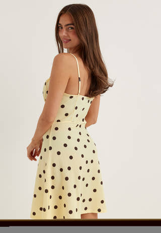 Strap Mini Dress