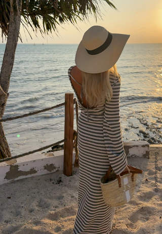 Striped Maxi Dress