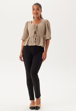 Structure Flounce Top