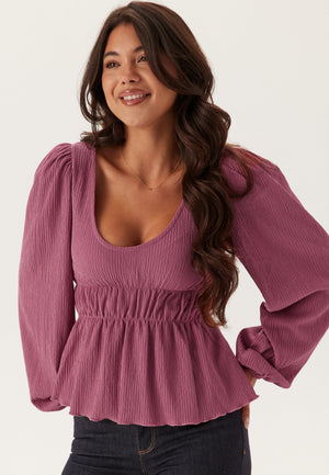 Structure Flounce Top