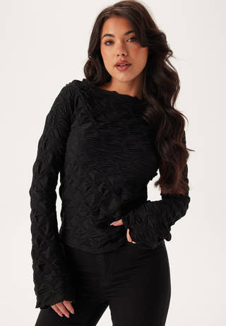 Structure Long Sleeve Top