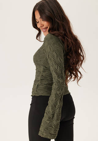 Structure Long Sleeve Top