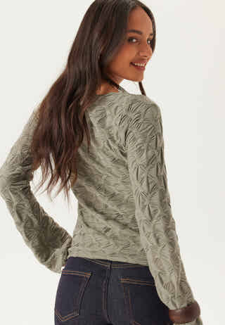 Structure Long Sleeve Top