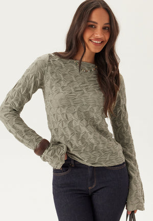 Structure Long Sleeve Top