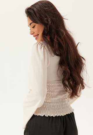 Structure Smock Top
