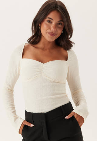 Structure Sweetheart Top