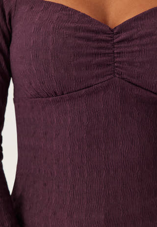 Structure Sweetheart Top