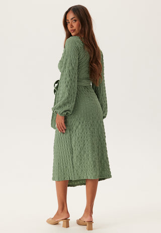 Structure Wrap Dress
