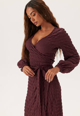 Structure Wrap Dress