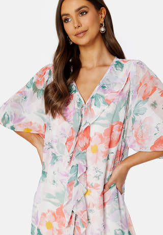 Summer Luxe Frill Maxi Dress