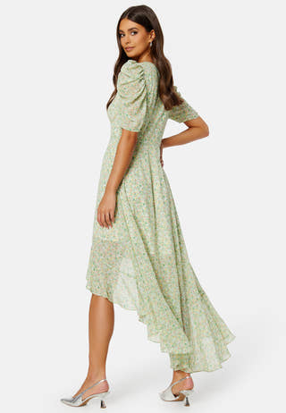Summer Luxe High-Low Midi Dress
