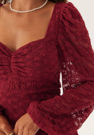 Sweetheart Short Lace Dress