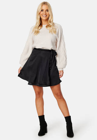 Tallulah Satin Skirt