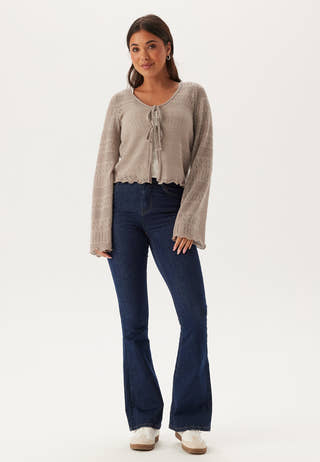 Tie Cardigan
