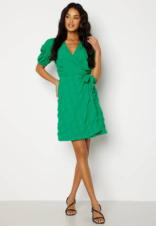 Triniti ss wrap dress
