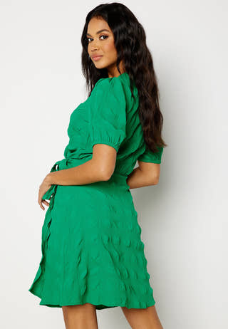 Triniti ss wrap dress