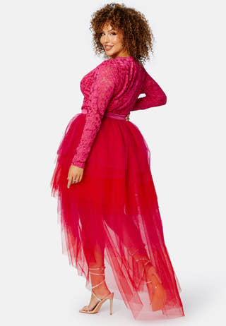 Two Tone Lace Dress