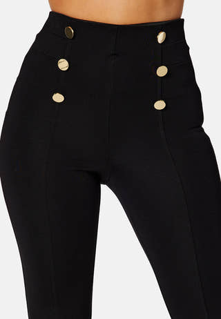 Button Jersey Trousers
