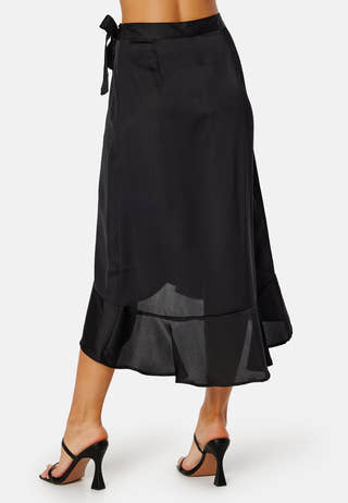 Villima satin skirt