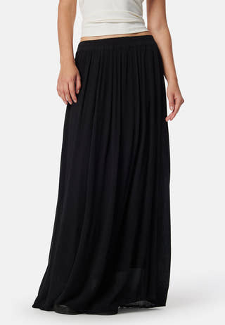Viscose Crepe Maxi Skirt