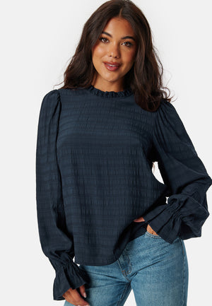 Viscose Frill Blouse
