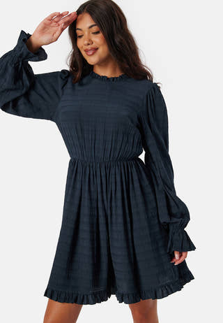Viscose Frill Dress