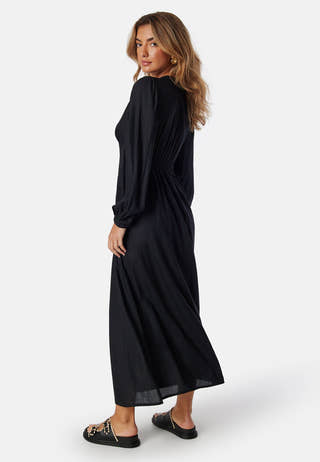 Viscose V-neck Maxi Dress