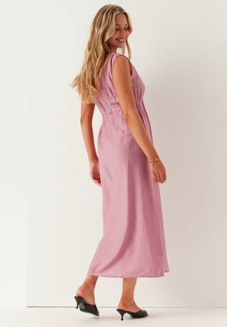 Viscose Tie Detail Dress