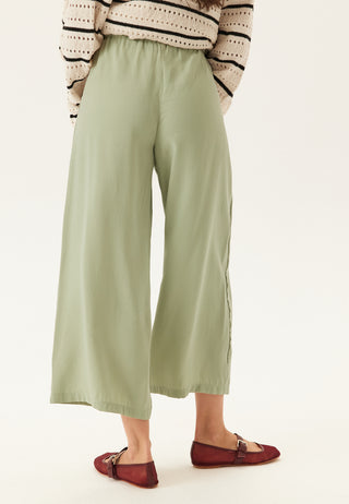 Wide Ankle Modal Trousers