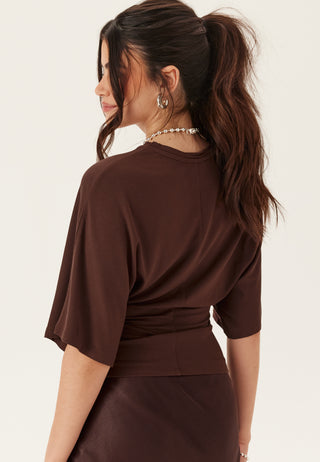 Wide Sleeve Fitted Tee