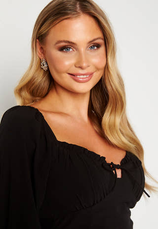 Zandria cropped top