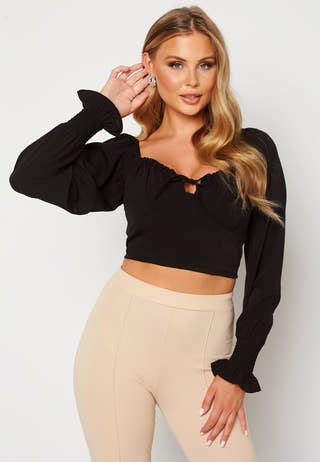 Zandria cropped top