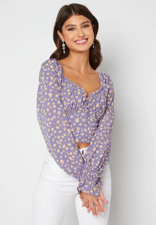 Zandria cropped top