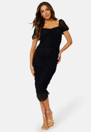 Zia Pleated Mesh Top