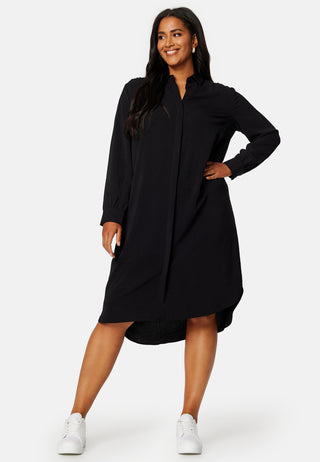 Relaxed L/S Shirt Dress