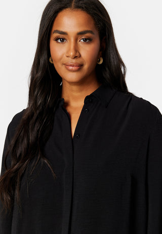 Relaxed L/S Shirt Dress