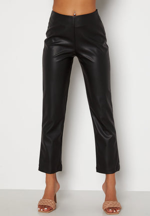 Pailin cropped PU trousers