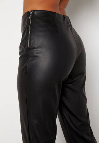 Pailin cropped PU trousers