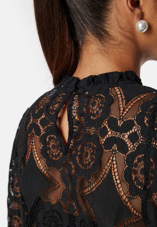 Lace L/S Blouse