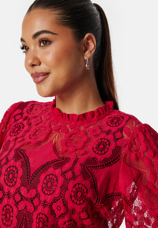 Lace L/S Blouse
