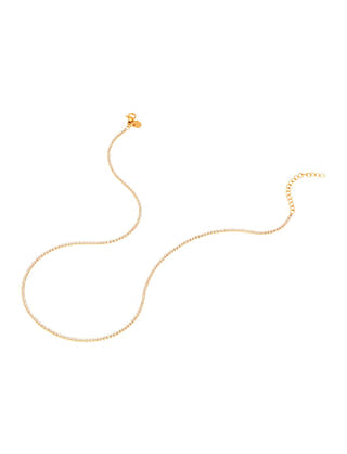 Cloé Tennisnecklace Gold