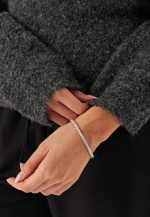 Elastic Tennis Bracelet Crystal